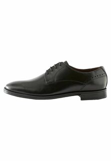 Элегантные туфли на шнуровке Signature Leather Derby Shoes Next, черный