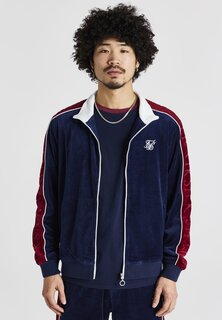 Спортивная куртка Velor Track SIKSILK, цвет navy