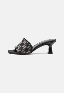 Тапочки Panache Ii Slide KARL LAGERFELD, цвет black/silver