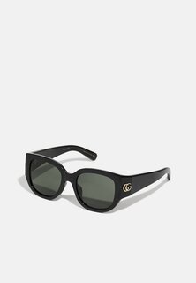 Солнцезащитные очки Gucci, черный/серый
