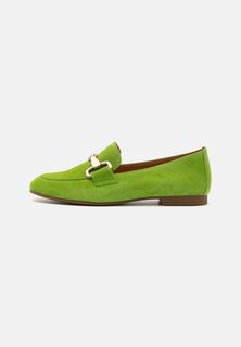 Туфли без шнурков Gabor, зелёное золото матовое