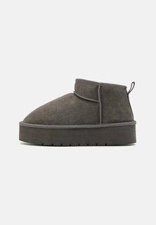 Ботильоны Leather Even&amp;Odd, цвет grey Even&Odd