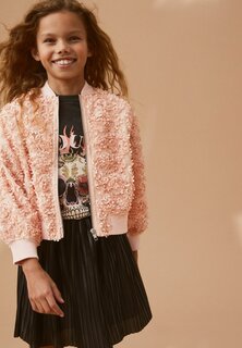 Куртка-бомбер 3D Floral Regular Fit Next, розовый