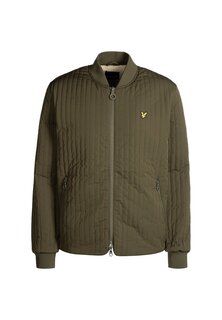 Спортивная куртка Quilted Liner Lyle &amp; Scott, цвет olive
