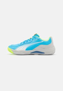 Туфли для падел Nova Smash Puma, цвет luminous blue/white/glacial gray