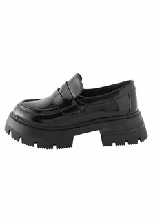 Слипоны Chunky School Next, цвет black patent