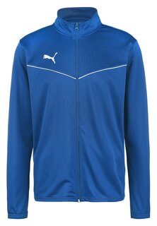 Спортивная куртка Teamrise Puma, цвет electric blue lemonade / puma white
