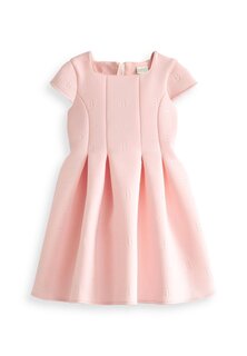 Летнее платье Baker By Ted Baker Pink Embossed Scuba Dress Baker by Ted Baker, розовый