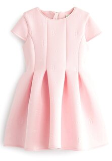 Летнее платье Baker By Ted Baker Pink Embossed Scuba Dress Baker by Ted Baker, розовый