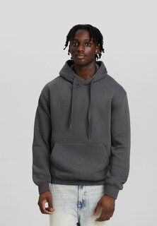 Толстовка Basic Bershka, цвет dark grey