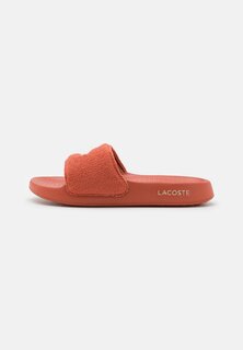 Тапочки Serve Slide 1.0 Lacoste, цвет dark orange