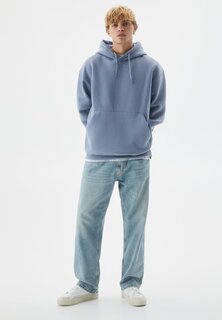 Толстовка Basic Colored PULL&amp;BEAR, синий