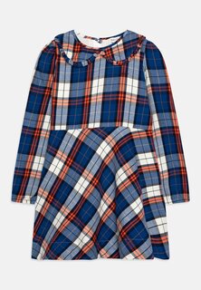 Летнее платье Checked Dress GANT, цвет bold blue