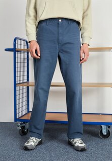 Брюки Single Knee Pant Carhartt WIP, цвет blue grey