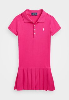 Летнее платье Day Dress Polo Ralph Lauren, цвет bright pink