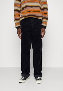 Брюки Single Knee Pant Coventry  Corduroy Carhartt WIP, цвет dark navy rinsed