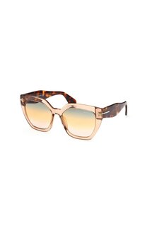 Солнцезащитные очки Phoebe Tom Ford, цвет marrone grigio fumo sfumato