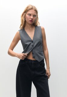 Жилет PULL&amp;BEAR, серый