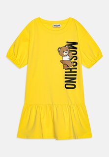 Летнее платье Dress MOSCHINO, цвет cyber yellow