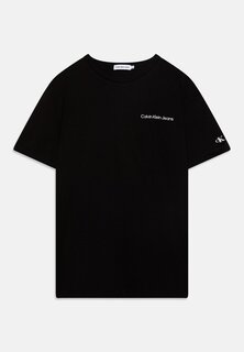 Базовая футболка Chest Logo Unisex Calvin Klein Jeans, черный