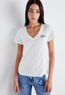 Базовая футболка Perfect Vneck Levi&apos;s, цвет bright white Levis