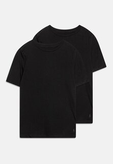 Базовая футболка Crew Tee Unisex 2 Pack Polo Ralph Lauren, черный