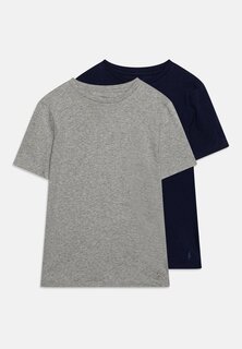 базовая футболка Crew Tee Unisex 2 Pack Polo Ralph Lauren, цвет newport navy