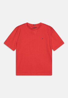 Базовая футболка Essential Tee Unisex Tommy Hilfiger, цвет fierce red