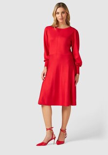 Трикотажное платье Oltre, красное