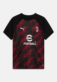 Спортивная футболка Ac Milan Prematch Jr Unisex Puma, цвет black/red