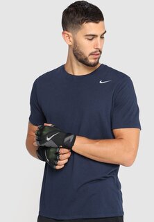 Перчатки на полпальца Premium Fitness Glove Nike, цвет black/volt/white