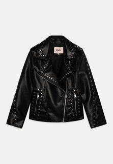 Куртка из искусственной кожи Kogsia Studded Biker Kids ONLY, черный