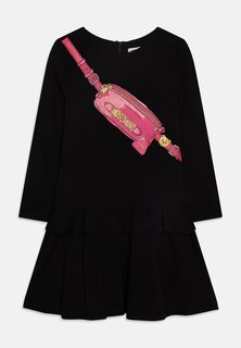 Платье из джерси Dress MOSCHINO, черный