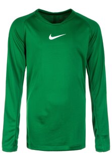 Футболка с длинным рукавом Dry Park First Nike, цвет pine green/white