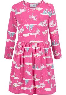 Платье из джерси happy girls, розовое комби
