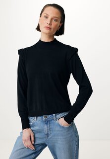 Свитер Turtle Neck With Ruffles Mexx, черный