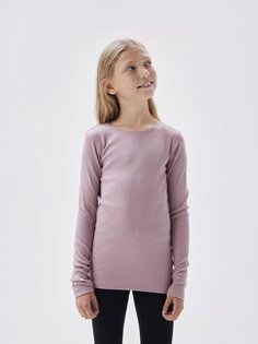 Футболка с длинными рукавами Nkfkab Slim Name it, цвет deauville mauve