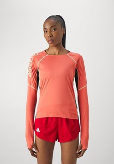 Футболка с длинным рукавом Ekiden Adidas, цвет preloved scarlet