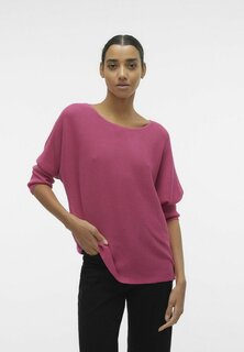 Свитер Vmnora 3/4 Boatneck Vero Moda, цвет raspberry sorbet