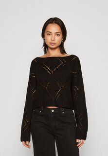 Свитер Vmvalo Boatneck Vero Moda Petite, черный