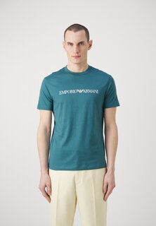 Футболка с принтом Emporio Armani, логотипом Hydro