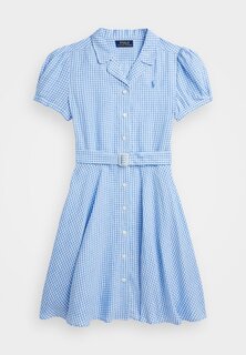Платье-рубашка Day Dress Polo Ralph Lauren, цвет light blue / white