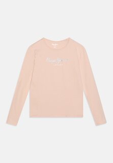 Футболка с длинным рукавом Hana Glitter Pepe Jeans, цвет ash rose