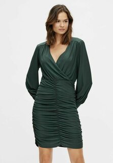 Элегантное платье Vipartina Dress VILA, цвет darkest spruce