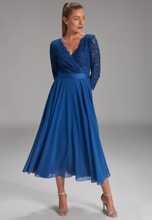 Элегантное платье Zauberhaftes Midi Swing, цвет dark blue