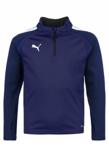 Футболка с длинным рукавом Teamliga Puma, цвет peacoat/ white