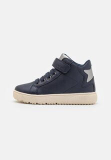 Высокие кроссовки Theleven Girl Geox, цвет navy