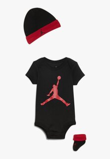 Футболка с принтом Jumpman Set Unisex Jordan, цвет black/gym red