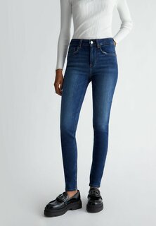 Джинсы Skinny Fit Драгоценные камни LIU JO, цвет blue denim