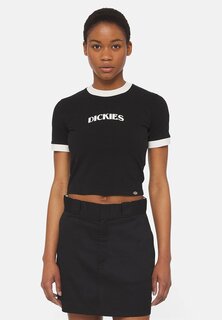 Футболка с принтом Herndon Ringer Dickies, черный